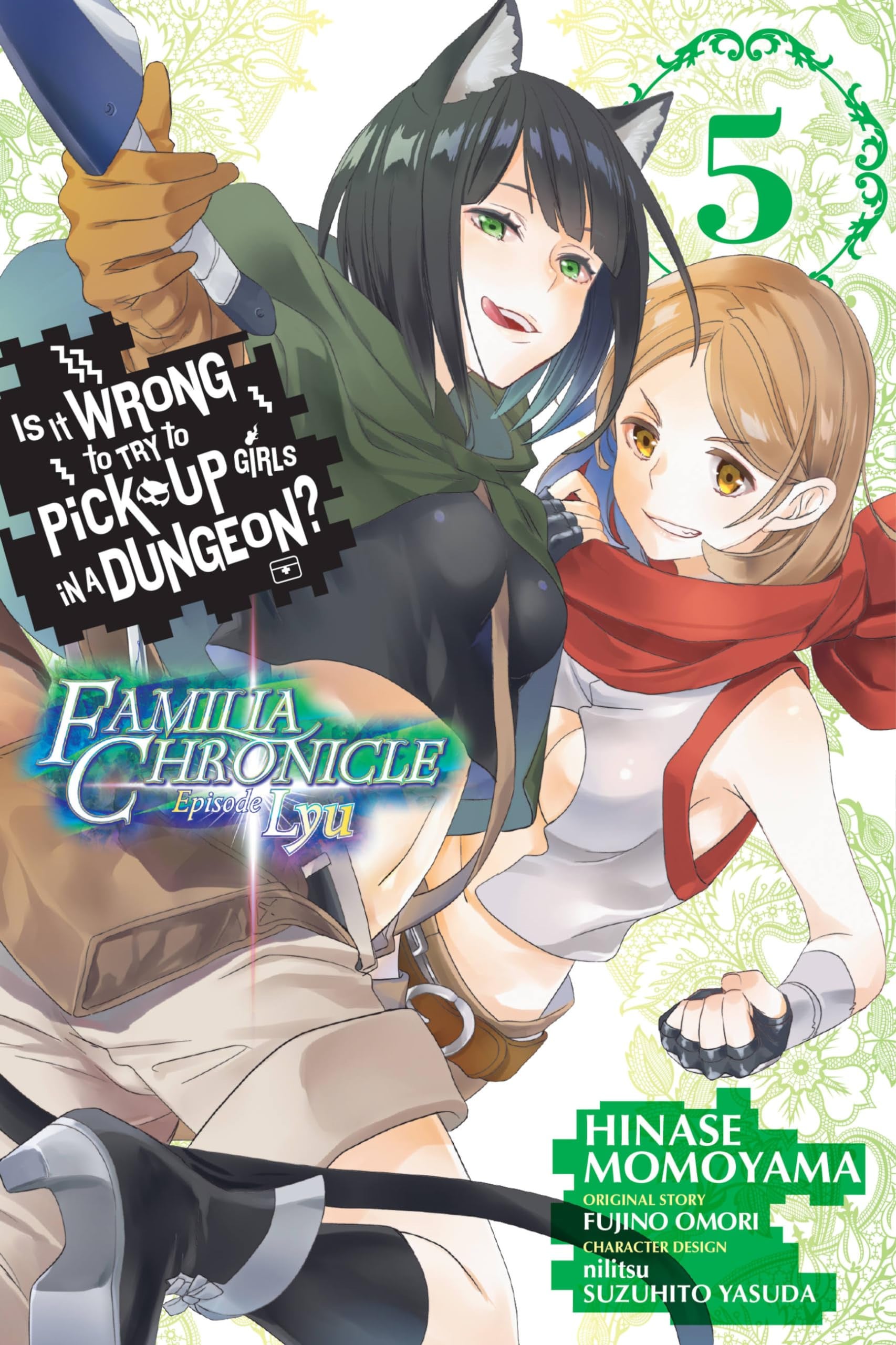 Is It Wrong to Try to Pick Up Girls in a Dungeon? Familia Chronicle Episode Lyu Vol. 5 cover