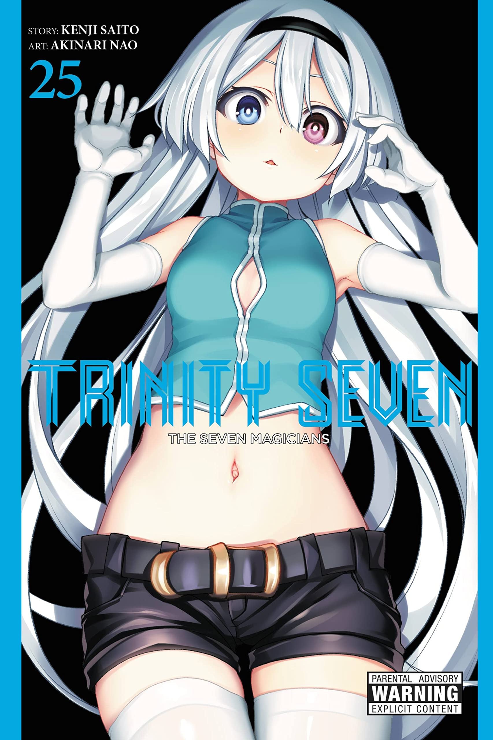 Trinity Seven Vol. 25 cover