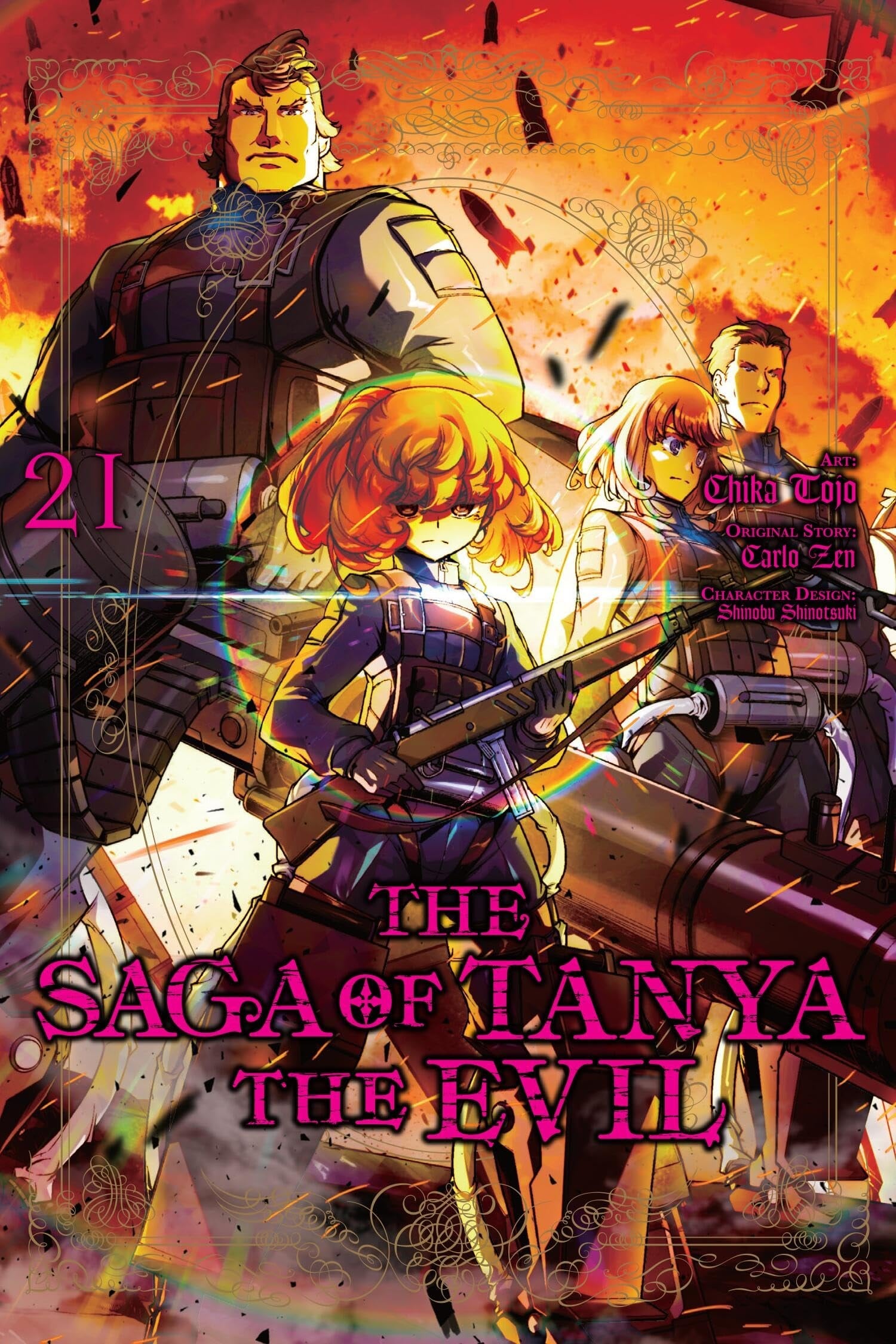 Saga Of Tanya The Evil Vol. 21 cover