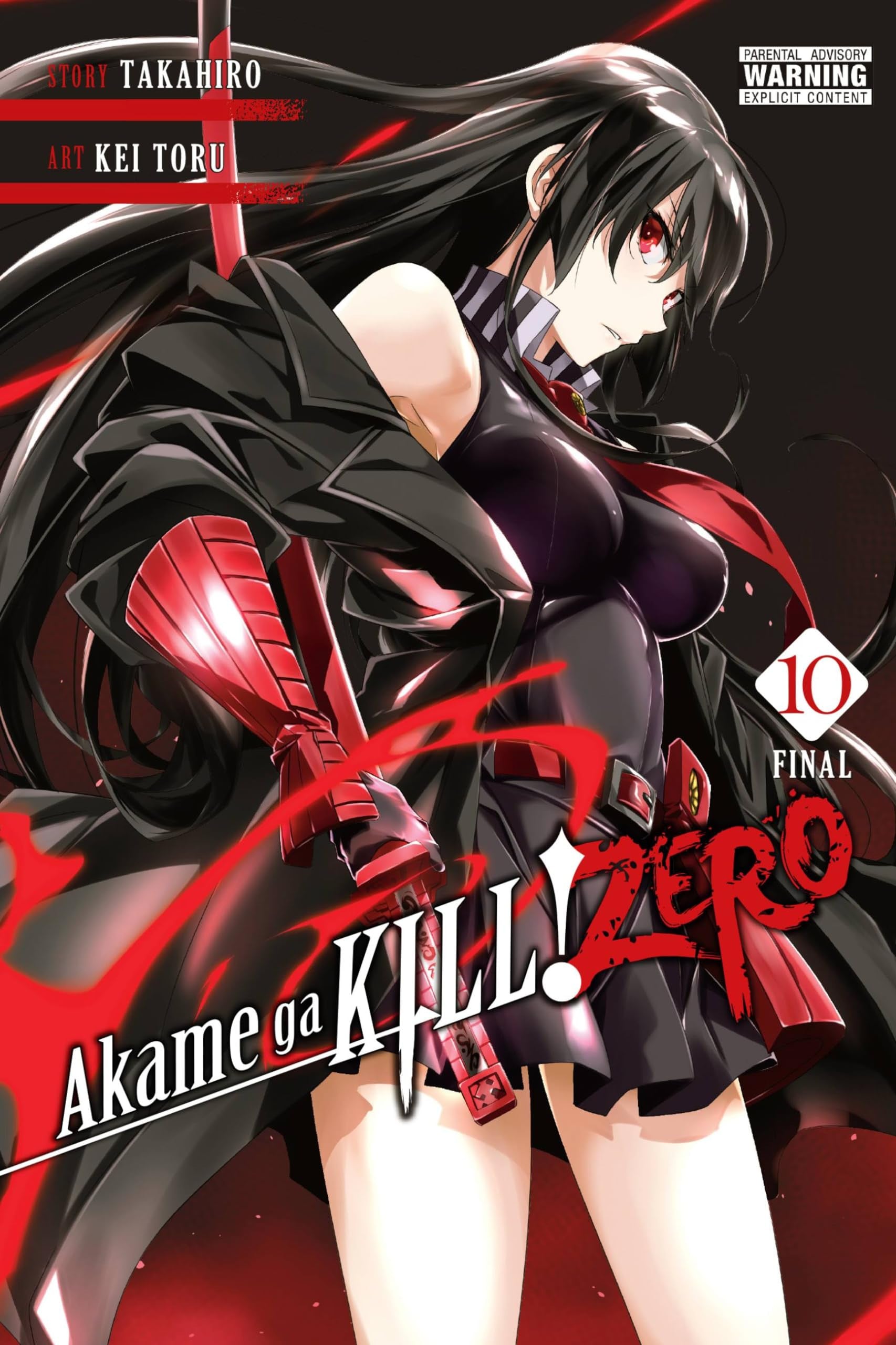 Akame ga KILL! ZERO Vol. 10 cover