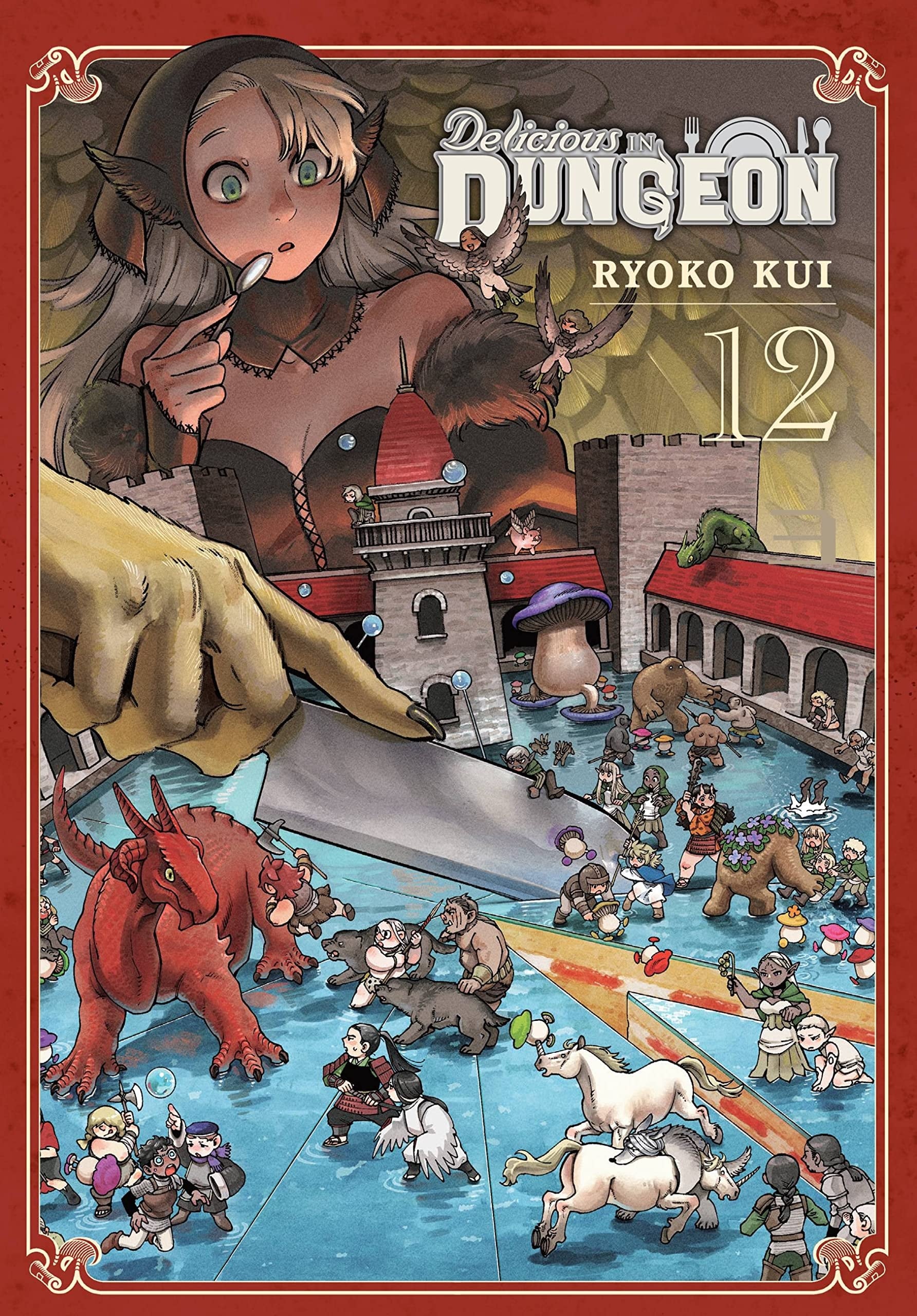 Delicious in Dungeon Vol. 12 cover
