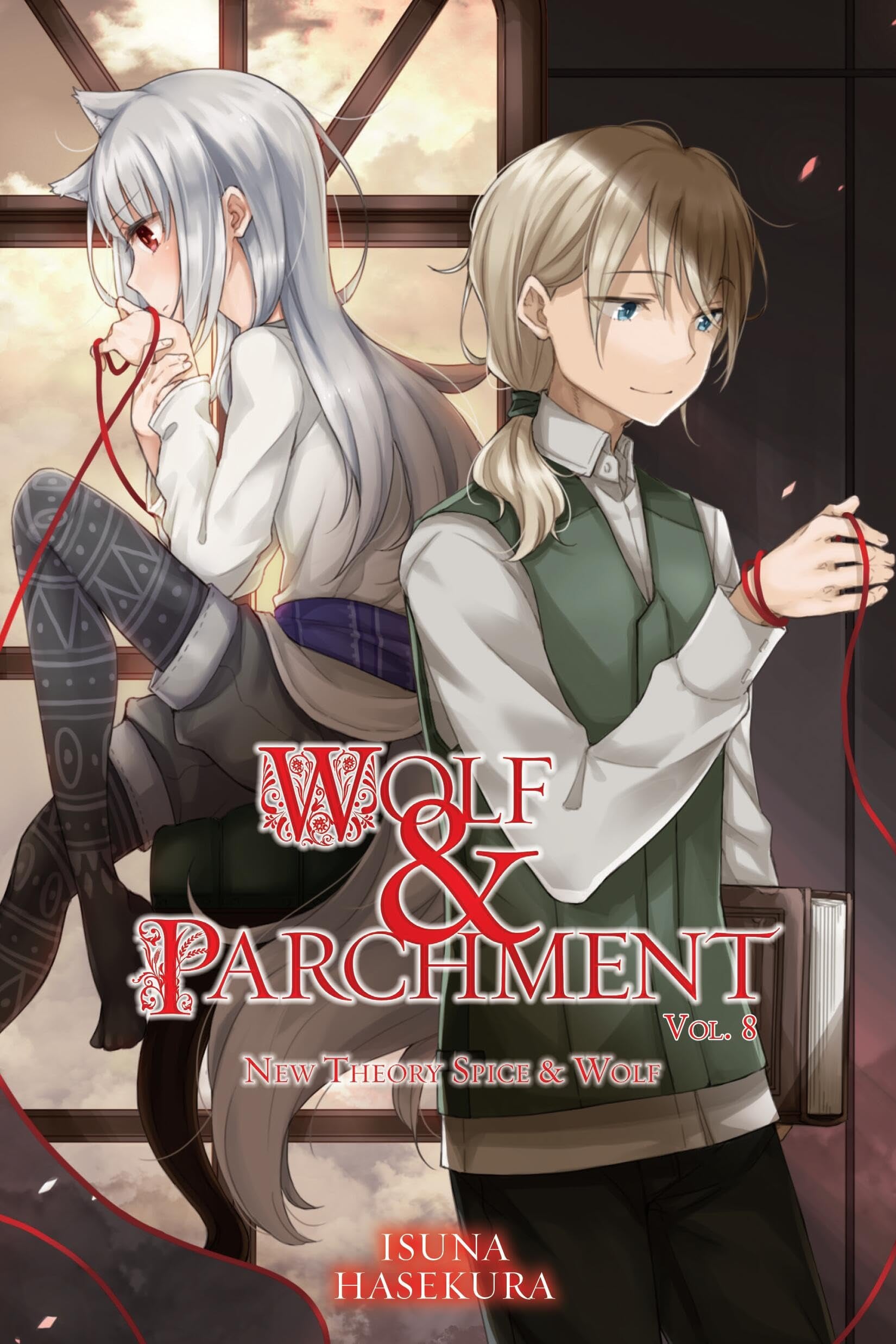 Wolf & Parchment: New Theory Spice & Wolf Vol. 8 cover