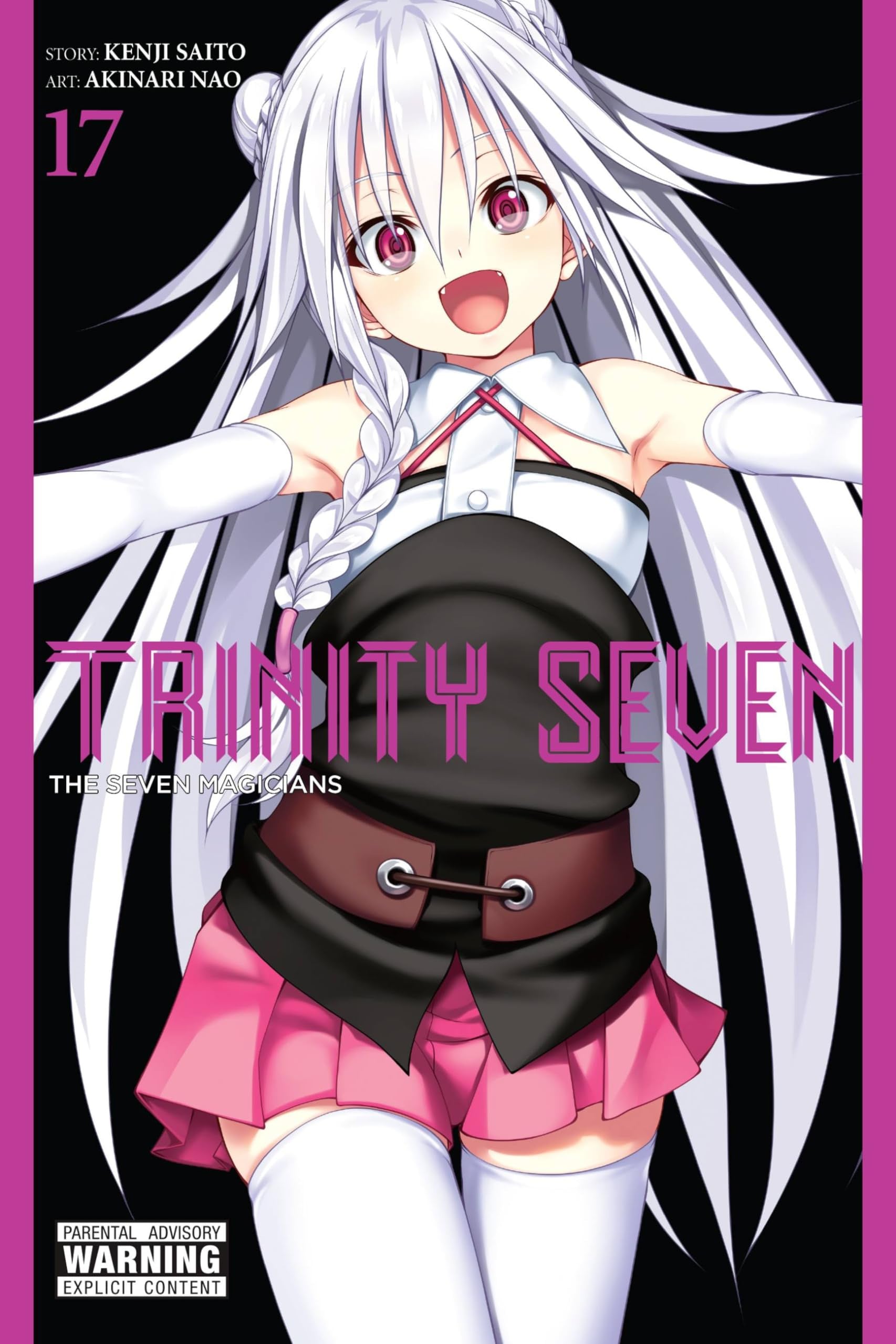 Trinity Seven Vol. 17 cover