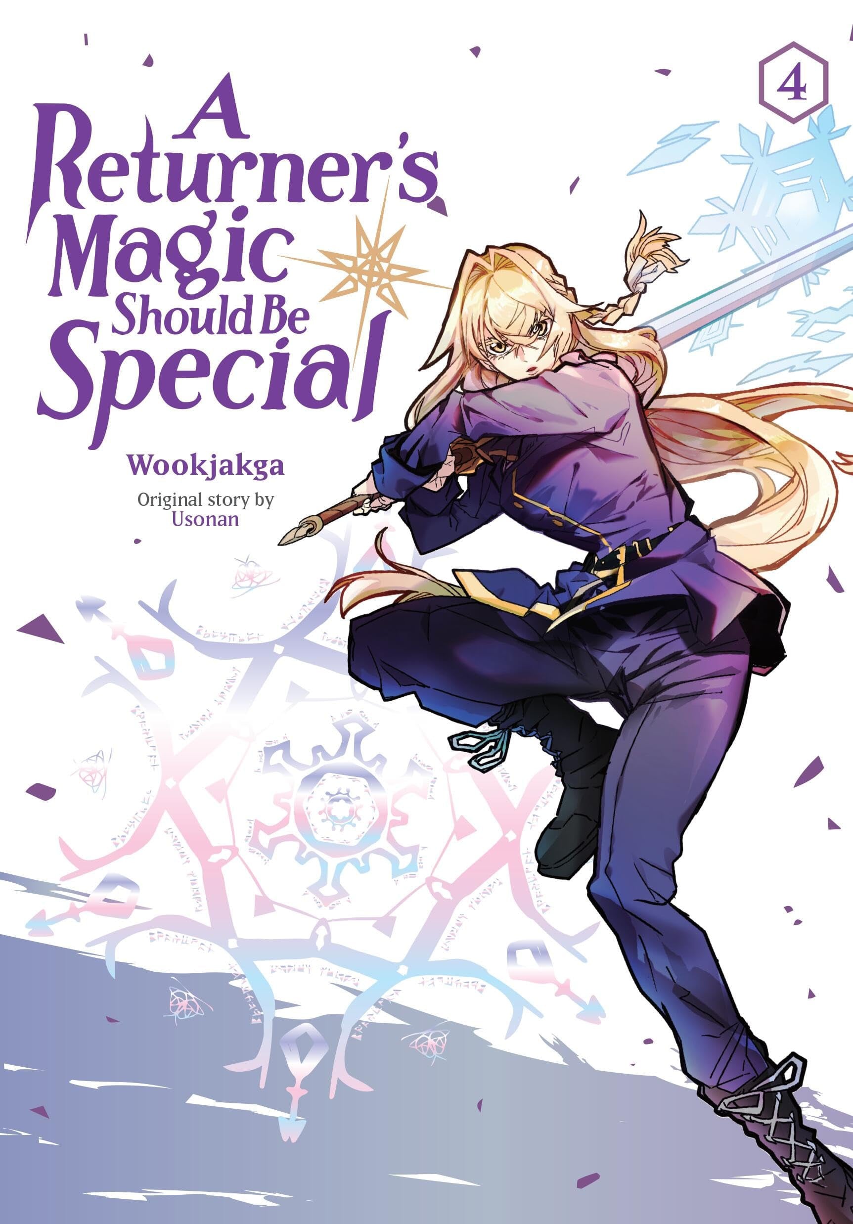 A Returner's Magic Should Be Special Vol. 4 cover