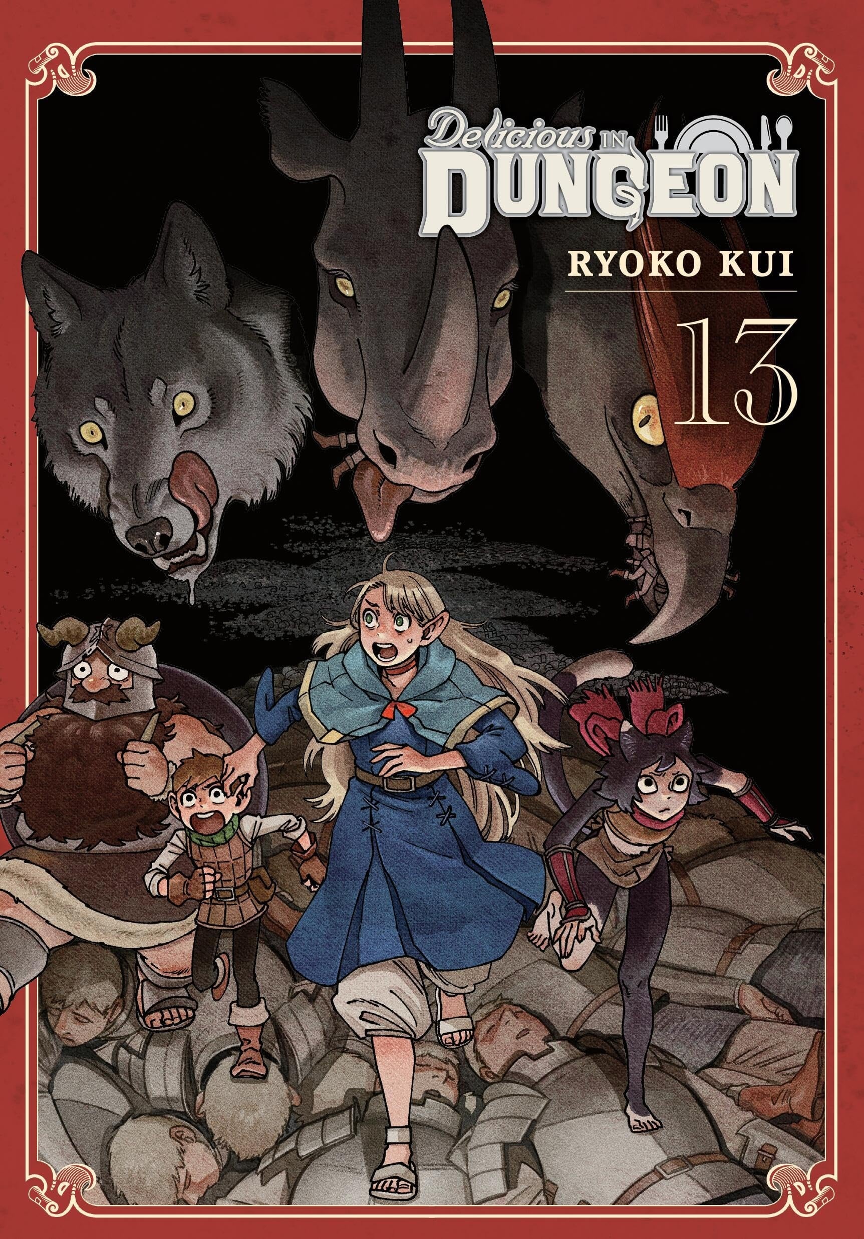 Delicious in Dungeon Vol. 13 cover