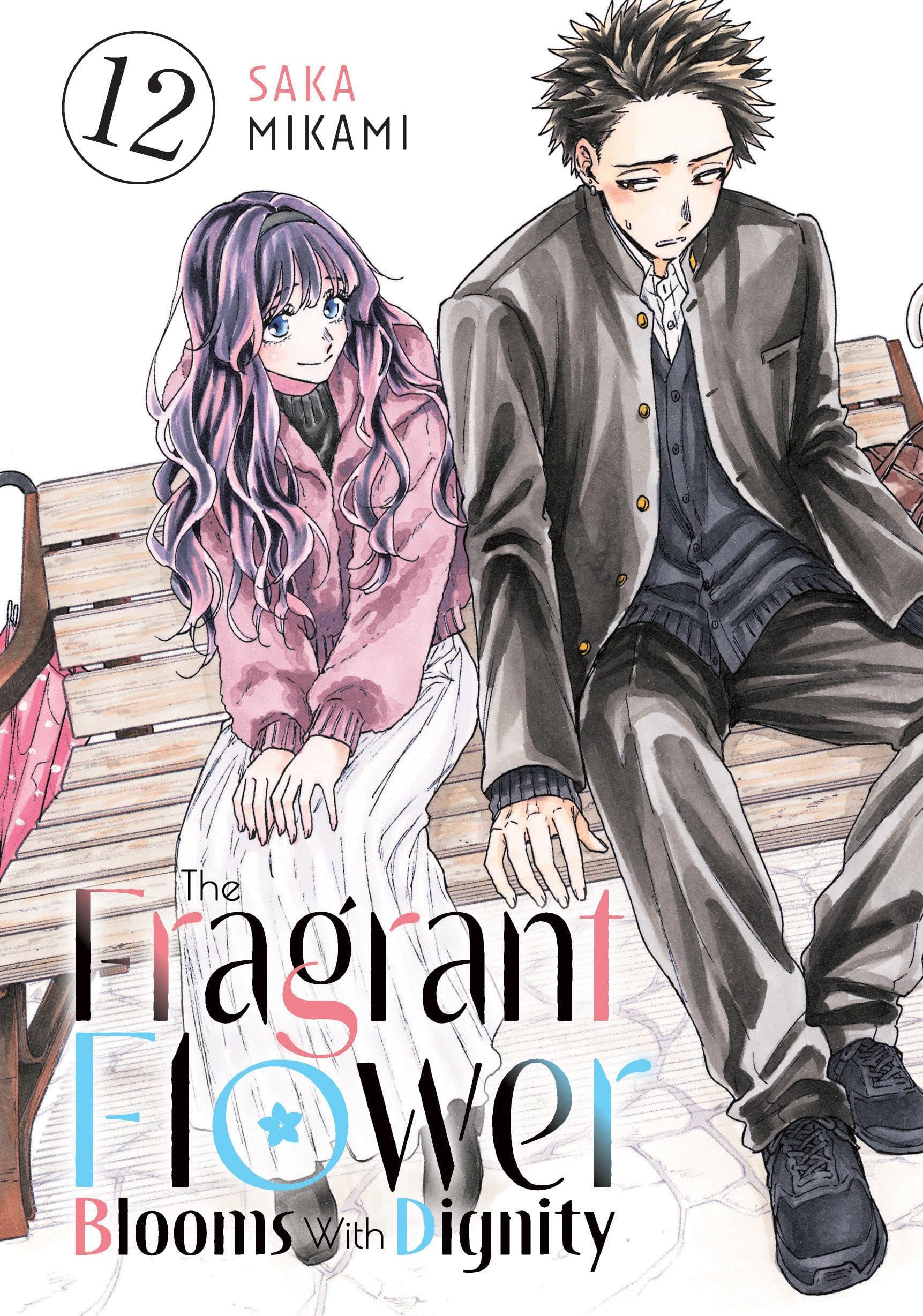 The Fragrant Flower Blooms with Dignity Vol. 12 cover