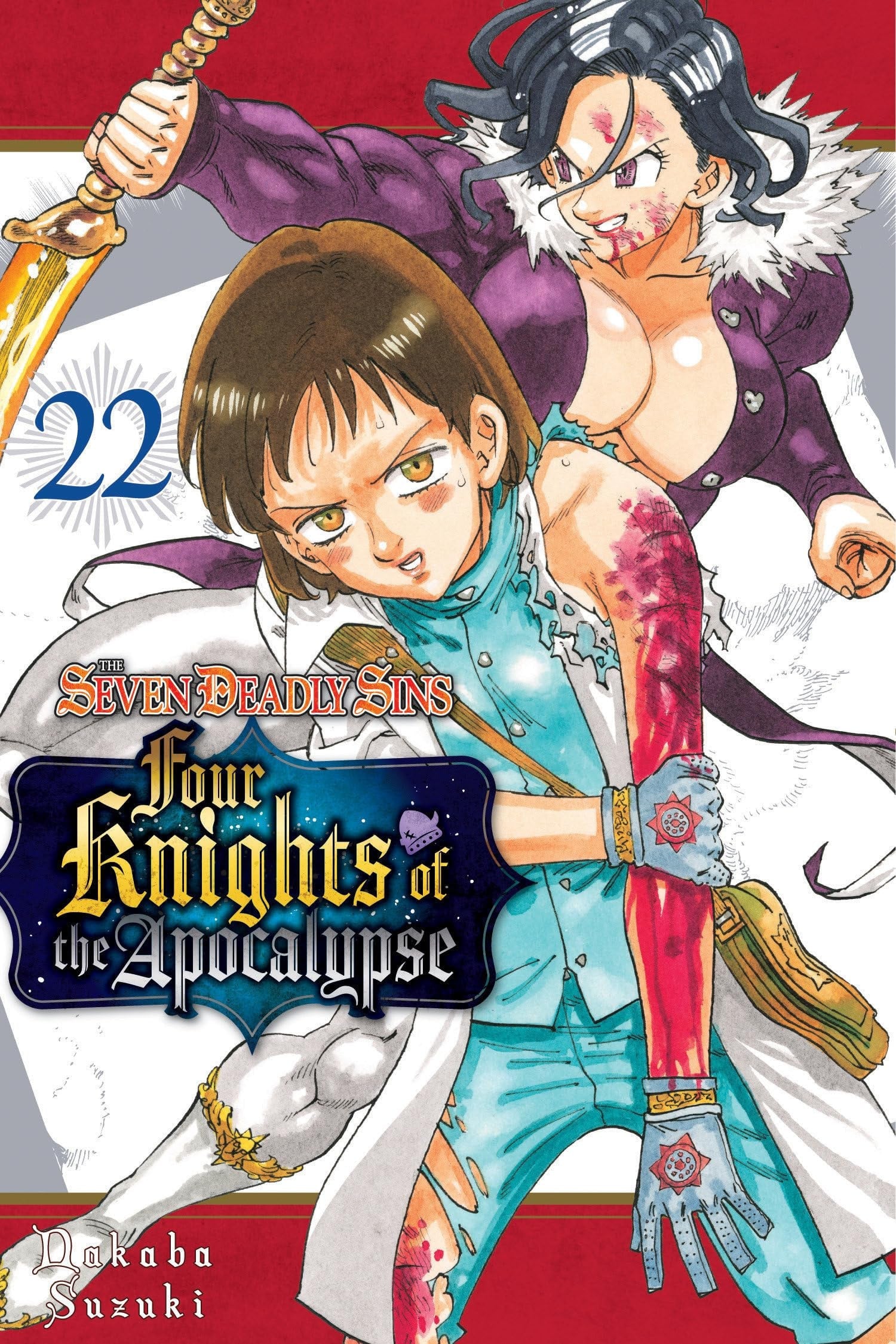 The Seven Deadly Sins: Four Knights of the Apocalypse Vol. 22 cover