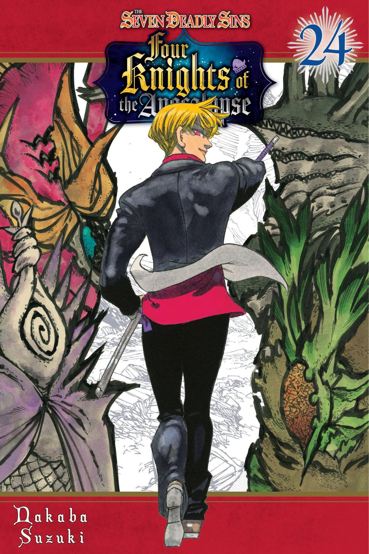 The Seven Deadly Sins: Four Knights of the Apocalypse Vol. 24 cover