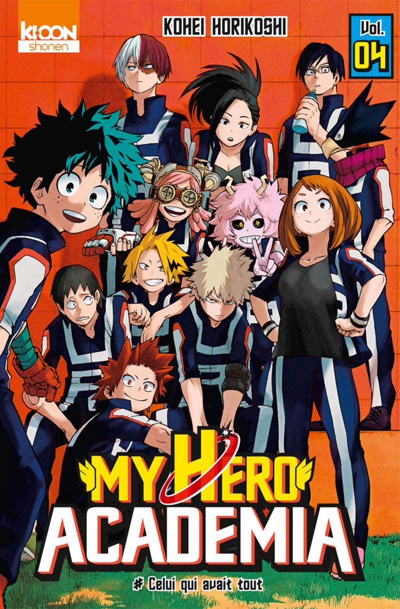 My Hero Academia Vol. 4 cover