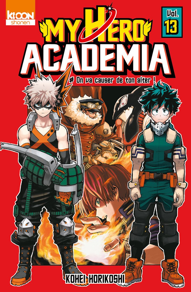 My Hero Academia Vol. 13 cover