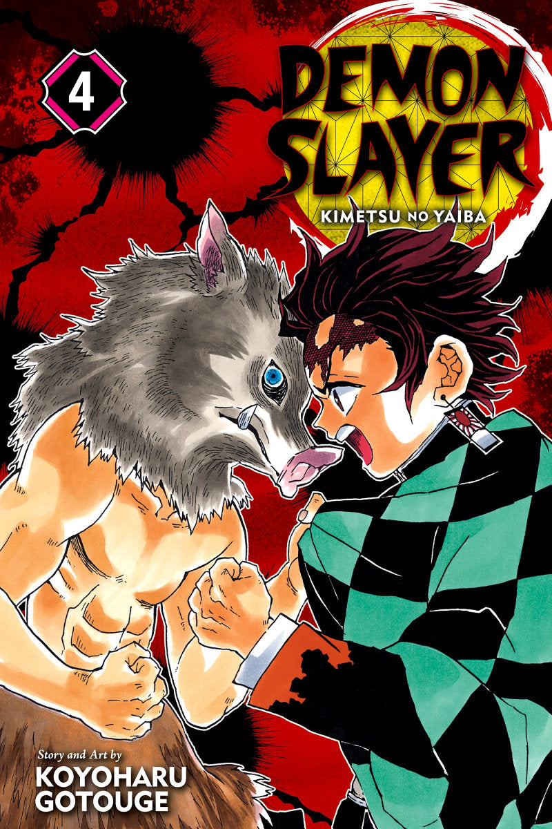 Demon Slayer: Kimetsu no Yaiba Vol. 4 cover