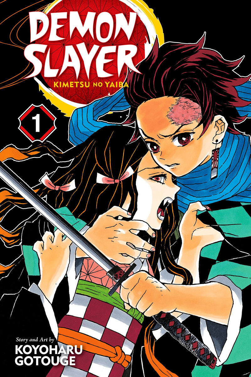 Demon Slayer: Kimetsu no Yaiba Vol. 1 cover